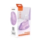 Беспроводная мышь MEETION 2.4G, Bluetooth Office Vertical Mouse BTM008, 57°, 800-1200-1600-2400dpi, 500mAh, 400h, Type-C charging, purple - изображение 5