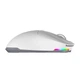 Ігрова бездротова миша MEETION Wired, 2.4G, Bluetooth Gaming mouse GW24, 6 Keys, 50-8000dpi, 600mAh, 30-60h, RGB, white - зображення 4