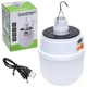 Фонарь для кемпинга аккумуляторный, лампочка с крючком 2022 Solar Emergency Charging Lamp солнечная и акк. для дома, для дачи, для похода, для отдыха, для туризма, для кемпинга, для охоты, для рыбалки - изображение 1