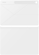 Etui z klapką Samsung Smart Book Cover do Samsung Galaxy Tab S10 FE+ z uchwytem na rysik S Pen White (EF-BX620PWEGWW) - obraz 5