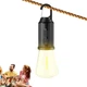 Лампочка з акумулятором + карабін, від USB, BL HK-169C / Підвісна LED лампочка / Ліхтар для кемпінгу для дому, для дачі, для походу, для відпочинку, для туризму, для кемпінгу, для полювання - зображення 2