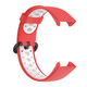 Ремешок для часов Redmi Watch 2 Lite / Xiaomi Mi Watch 2 силиконовый перфорированный Красный Белый - изображение 2