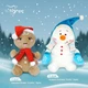 Мягкая игрушка Tigres Снеговик Frosty (m459259) - изображение 2