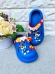 Кроксы Babyshop для мальчиков синие 33/34р 19,5см к.1727B - изображение 1