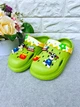 Кроксы Babyshop для мальчиков зеленые 33/34р 19,5см к.1727G - изображение 2