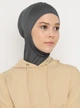 Підхіджабник З Маскою Ecardin Maskeli Hijab Bone (Mhb-St279) Темно-Сірий - изображение 4