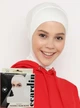Підхіджабник З Маскою Ecardin Maskeli Hijab Bone (Mhb-St279) Кремовий - изображение 2