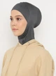 Підхіджабник З Маскою Ecardin Maskeli Hijab Bone (Mhb-St279) Темно-Сірий - изображение 6