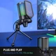 Мікрофон конденсаторний FIFINE AMPLIGAME A6V USB з RGB-підсвіткою Чорний/Black - зображення 5