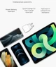 Швидка зарядка для айфона айпада комплект швидкої зарядки для Apple iPhone 8 X 11 12 13 14 Pro Max Mini Plus iPad зарядка для iPhone Мережевий зарядний пристрій Блок Type-C 35W USB-C Power Adapter Кабель зарядки Type-C to Lightning LEXEGO FHK-35W  - зображення 6