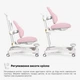 Дитяче крісло Mealux Gravity Pink (арт.Y-612 KP) - изображение 5