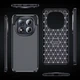 Чехол Fiji Ultimate Carbon для Xiaomi Redmi Note 14 Pro Plus 5G противоударный бампер черный - изображение 2
