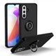 Чехол Fiji Colorframe для Samsung Galaxy A37 5G (A376) матовый бампер с кольцом подставкой Black - изображение 1