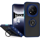 Чохол Fiji Colorframe для Xiaomi Redmi Note 14 Pro матовий бампер з кільцем підставкою Dark Blue - зображення 1