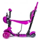 Дитячий самокат Scooter 5в1 з батьківською ручкою Сонечко Рожевий - зображення 2