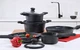 Кастрюля c крышкой Vinzer Kuro Induction Line 20 cм 2.2 л (50427V) (5907706504274) - изображение 4