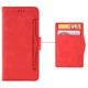 Чехол-книжка с кармашками Deexe Wallet Stand для Infinix Note 50 / Note 50 Pro - Red - изображение 5