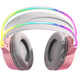 Наушники Bluetooth Hello Kitty PG-706H с Rgb подсветкой микрофоном поддержкой карты памяти - изображение 3