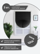 Жалюзи-плиссе на окна самоклеящиеся 60x180 см, Черный (BLINDS-BLACK60X80) - изображение 3