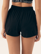 Spodenki sportowe damskie z wysokim stanem BLOOVII Summervibes 42941-99X L Czarne - obraz 2