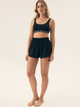 Spodenki sportowe damskie z wysokim stanem BLOOVII Summervibes 42941-99X L Czarne - obraz 3