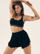 Spodenki sportowe damskie z wysokim stanem BLOOVII Summervibes 42941-99X L Czarne - obraz 5