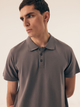 Koszulka polo męska Henderson Mile 43025-90X 2XL Szara - obraz 4