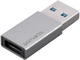 Adapter 4smarts USB Type-A 3.0 - USB Type-C 2pcs. Silver (4252011904471) - obraz 2