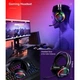 Игровой комплект клавиатура и мышь наушники коврик 4в1 Linmoni TF-400 Kit с RGB подсветкой для геймеров 100n - изображение 2