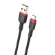 Кабель WUW-X203 USB Type-C 2,4A 1m black (6972573336203) - изображение 1