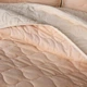 Набор покрывало MirSon Полуторный 150x210 см + Наволочки №5050 Velor charm Beige 50x70 см 2 шт Велюр + Микрофибра (2200008376741) - изображение 6