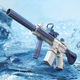 Дитячий електричний акумуляторний водяний автомат із прицілом Water Gun M416 Синій - зображення 7