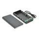 корпус MINI ИБП для роутеров DC7S-PD18W, Output: USB 5V/3A, 9V/2A, 12V/1.5A, DC 5V/3A, 9V/2A, 12V/1.5A, 18650х7, 156х79х22мм, 460гр, Black, BOX - изображение 2
