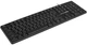 Клавіатура OfficePro SK166 USB Black - зображення 1