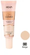 Тональная основа Hean Long Cover Waterproof Foundation SPF20 тон C3 Beige 25 мл (5907474497624) - изображение 2