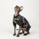Кофта с рукавом для кота кумуфляж Style Pets Military SP-2 white XXL - изображение 2