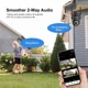 Уличная камера видеонаблюдения поворотная WIFI IP Smart V30-3L V380 Pro IP66 2 объектива 4Mpх4Mp - изображение 5