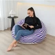 Надувне крісло мішок Fatboy Sofa 2 для відпочинку на природі та будинку до 150 кг. - зображення 6