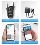 Уличная камера видеонаблюдения поворотная WIFI IP Smart V380 Pro 4G-IP66 2 независимых объектива 3MPx/3MP - изображение 5