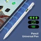 Активний стилус ємнісний Stylus Pen 2268 для пристроїв iOS/Android/Windows білий - зображення 5