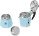 Гейзерная кофеварка Bialei Rainbow Light Blue 130 мл. 3 чашки Store - изображение 3