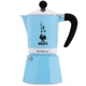 Гейзерная кофеварка Bialei Rainbow Light Blue 270 мл. 6 чашек Store - изображение 1