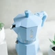 Гейзерная кофеварка Bialei Moka Exclusive 270 мл. 6 чашек Blue Store - изображение 6