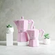 Гейзерная кофеварка Bialetti Moka Exclusive 130 мл. 3 чашки Pink (AD8EECC9F811) - изображение 4