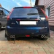 Накладка на задній бампер Ford Fiesta універсальний колір чорно сріблястий - зображення 3