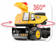 Толокар Falk Екскаватор JCB Digger з рухомим ковшом (3016200000570) - зображення 4
