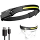 Фонарик налобный BAILONG BL-G28 XPE+COB USB CHARGE - изображение 4