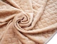 Покрывало паянное Zastelli Camel/квадраты Бежевое Полуторное 180х210 Двухстороннее Флис-микрофибра (2555000001178) - изображение 2