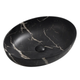 Раковина накладная Mixxus Premium ELLIPSE-0102 MARBLE 515х400х130mm (MP6552) - изображение 1