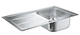 Мийка для кухні із нержавіючої сталі Grohe K400+ (31568SD0) - зображення 1